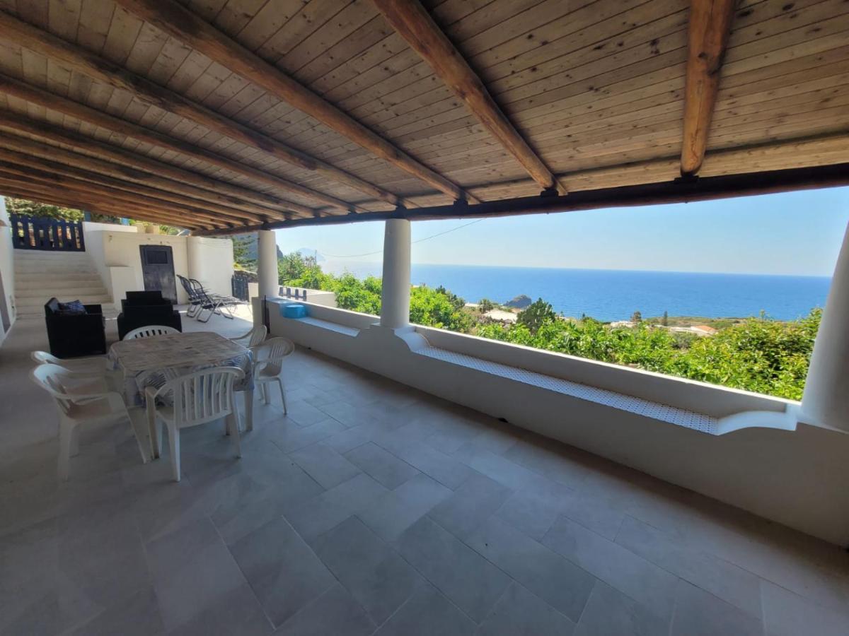 הוילה Pollara Casa Vacanze Lino E Iolanda מראה חיצוני תמונה
