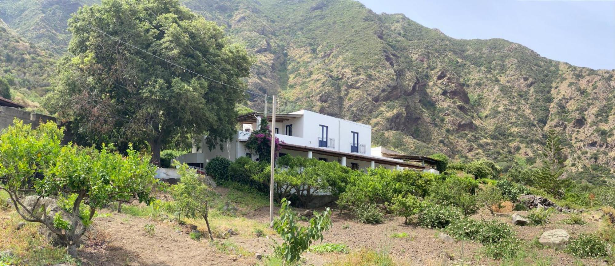 הוילה Pollara Casa Vacanze Lino E Iolanda מראה חיצוני תמונה